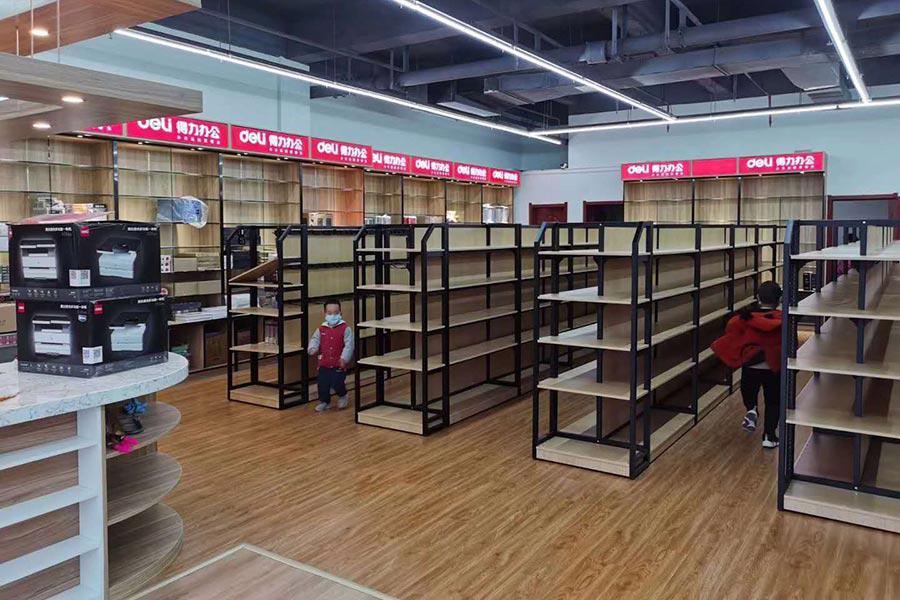 图书文具店货架
